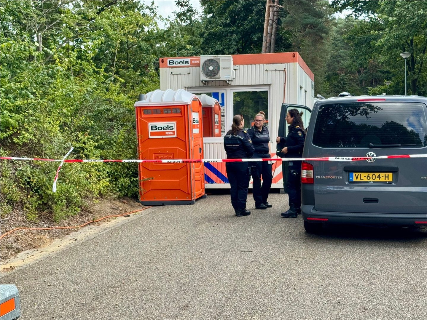 Politieonderzoek bij de Van der Landelaan