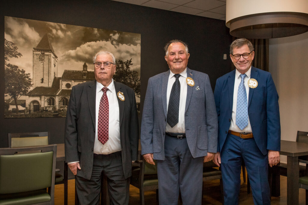 50 jaar gemeenschapshuis Nieuwstadt: oprichters krijgen ere-plaquette