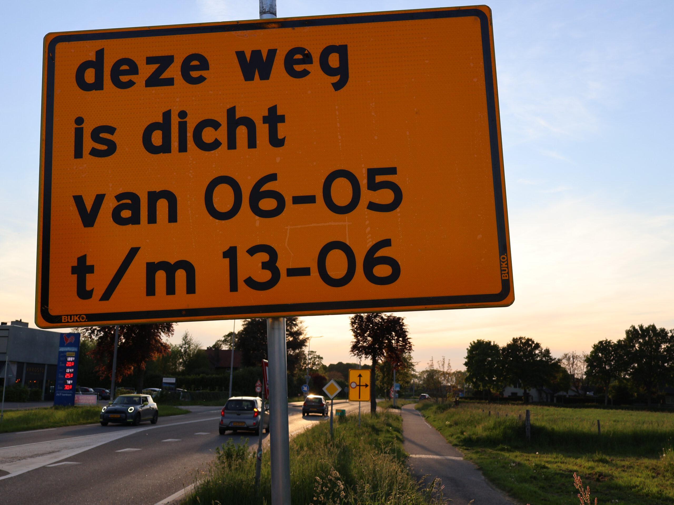 Vlaamse ergernis over afsluiting N296 vanuit Roosteren