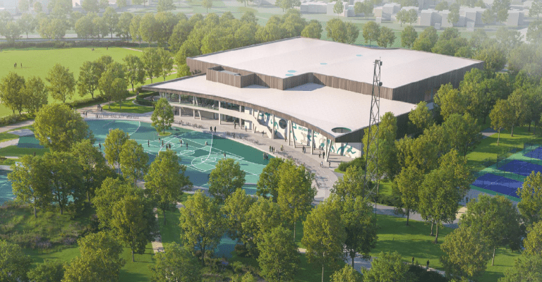 Dit wordt het nieuwe sportgebouw van Open Park Weert