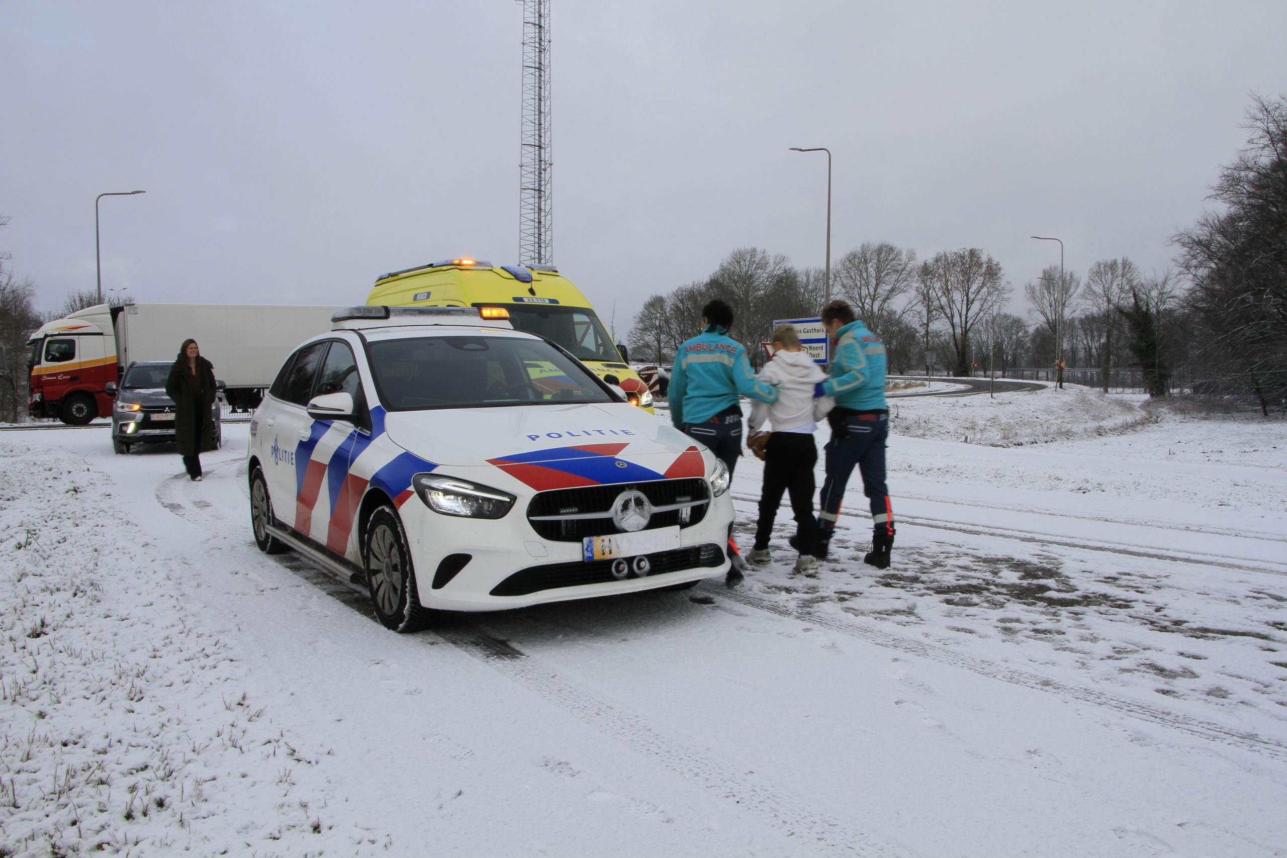 Winterweer: code geel voor gladheid, ongelukken en minder treinen