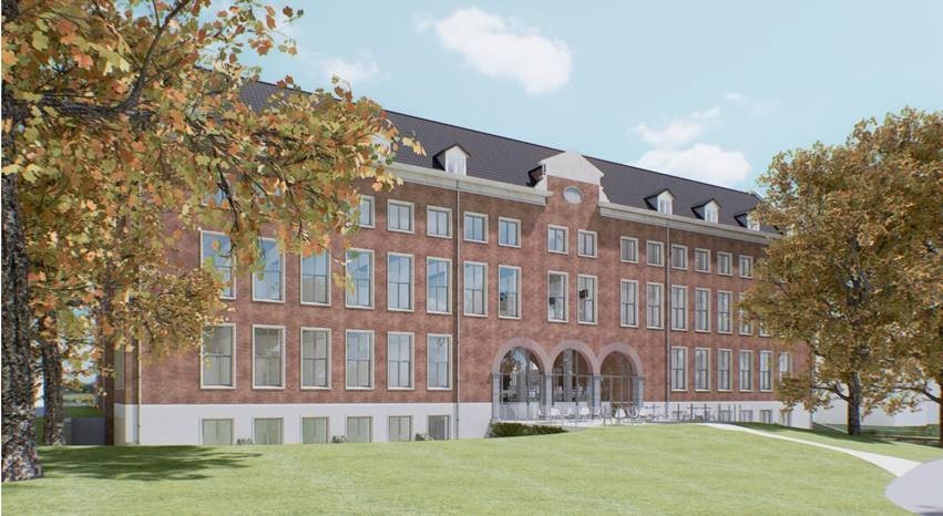 Vergunning verleend voor renovatie poortgebouw Mariabosch ondanks weerstand