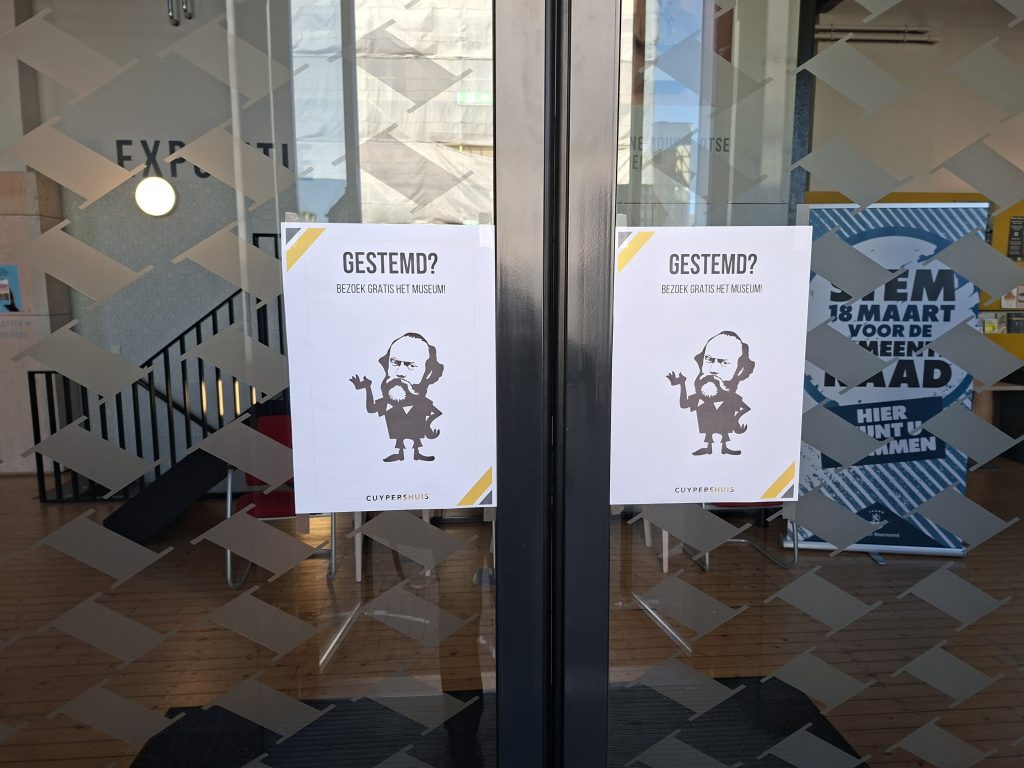 Gratis naar museum na je stem