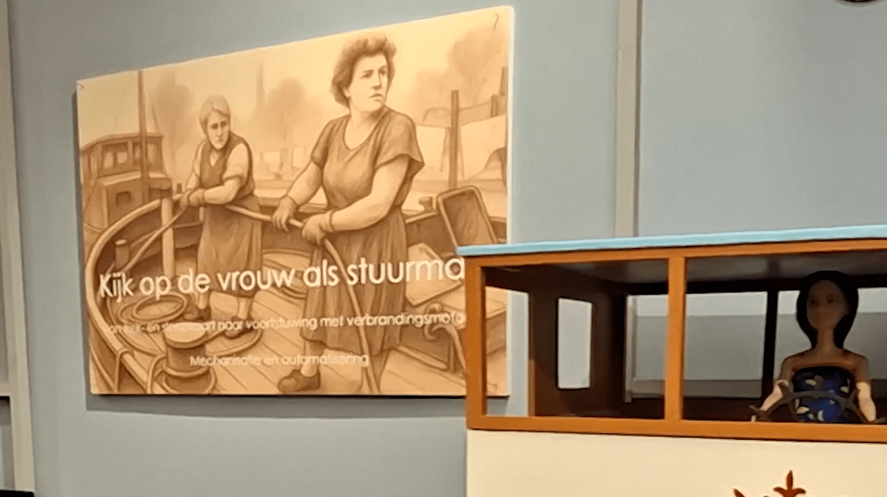 ??Duo-expositie belicht vrouwen in binnenvaart