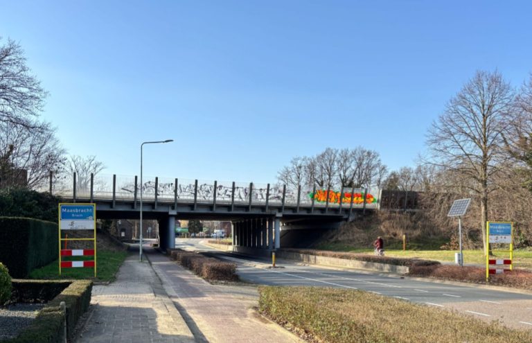 Toegangsweg Maasbracht tijdelijk afgesloten door werkzaamheden