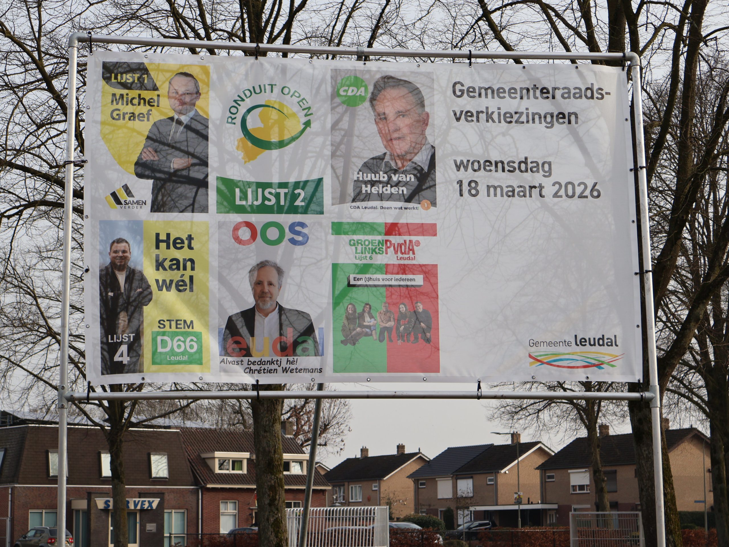 Oppositiepartij Ronduit Open de grootste in Leudal met 9 zetels (+3)