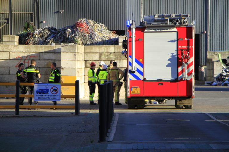 Overslagstation in Weert korte tijd ontruimd vanwege gaslucht