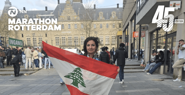 Cardiologe Chahinda Ghossein uit Roermond liep marathon voor slachtoffers in Libanon