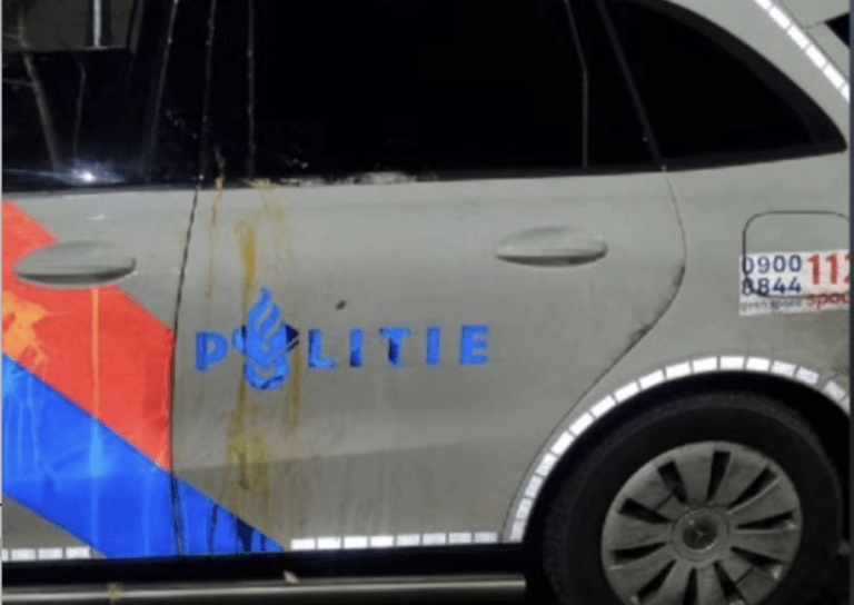 Politie pakt verdachten eiergooien op