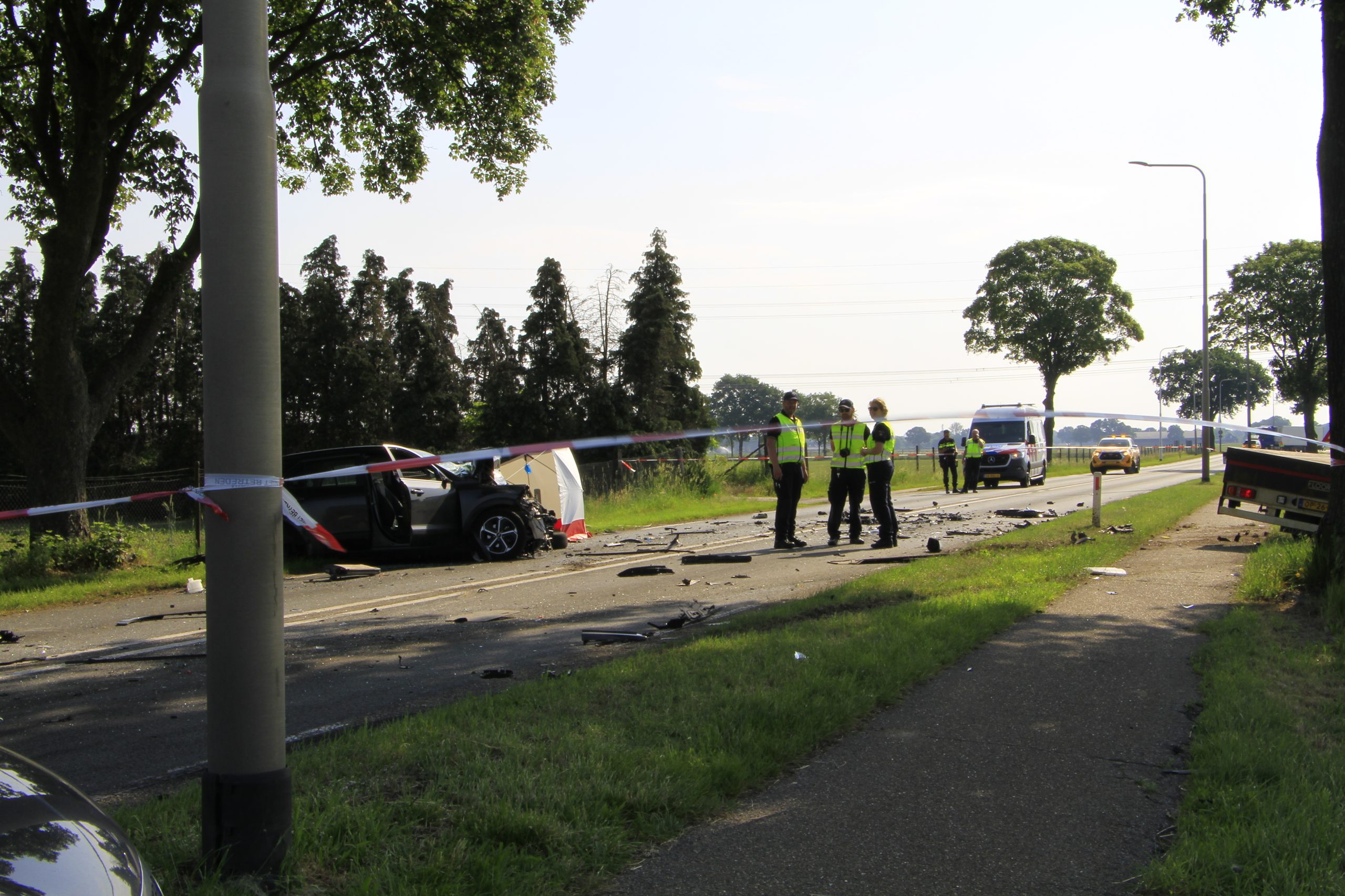 Man (62) uit Kelpen-Oler overleden na zwaar ongeval op N280