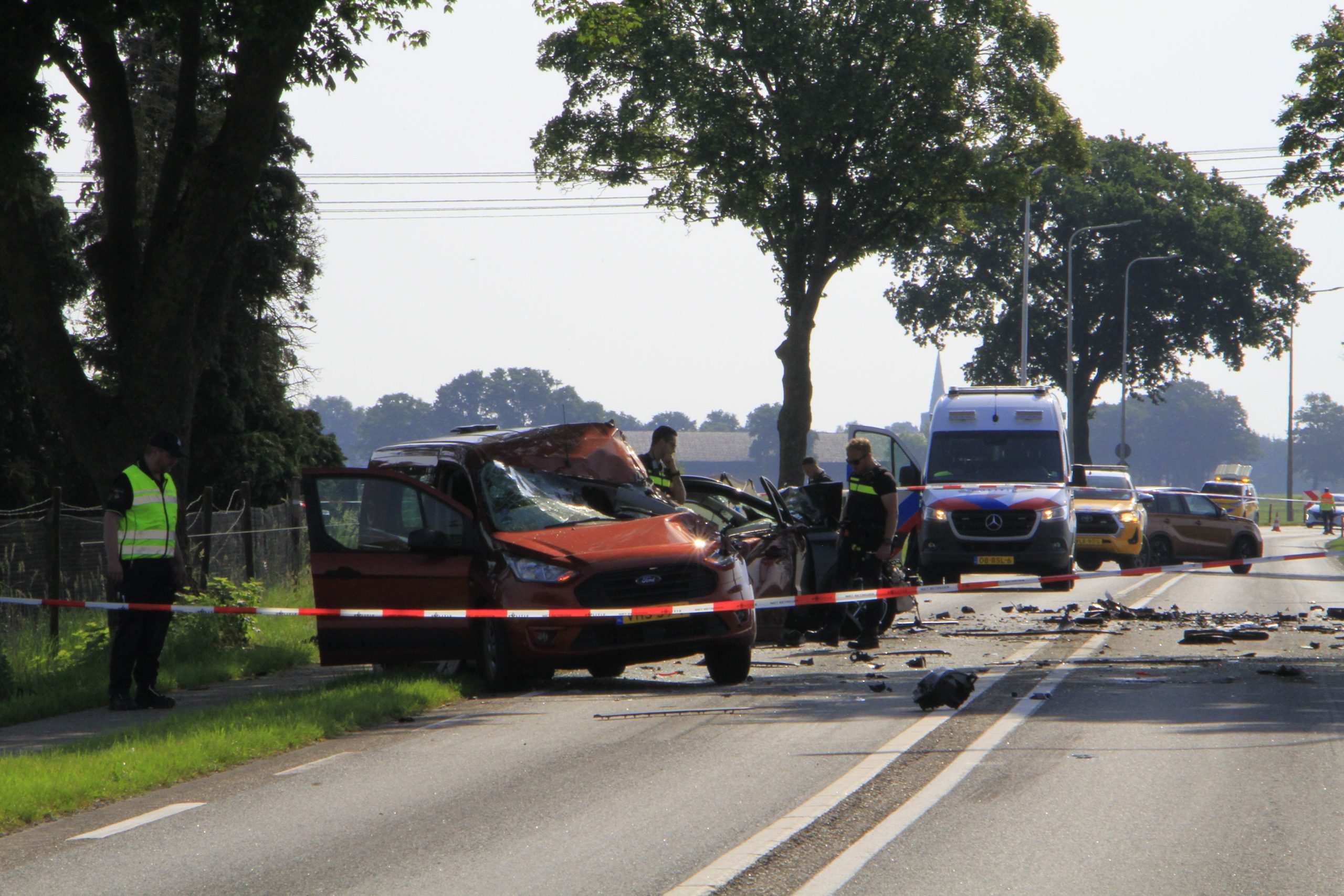 Man overleden na zwaar ongeval op N280 bij Kelpen-Oler