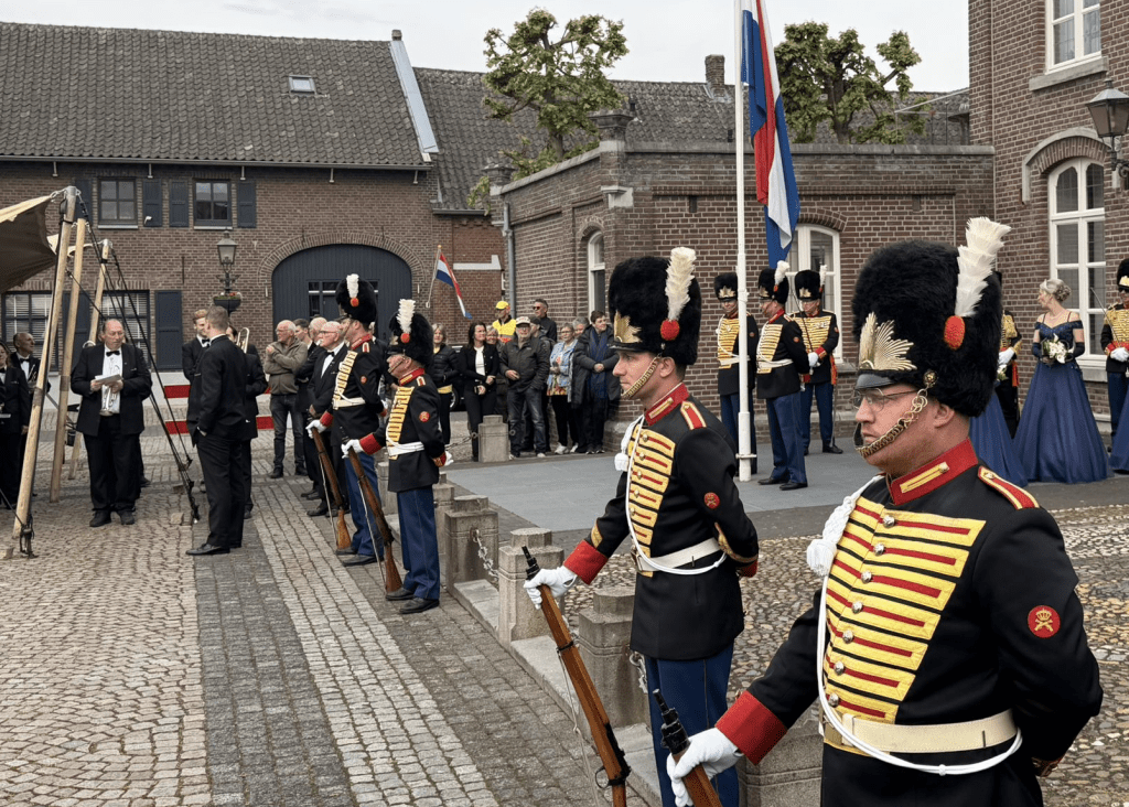 Grote drukte in Wessem voor koninklijk bezoek