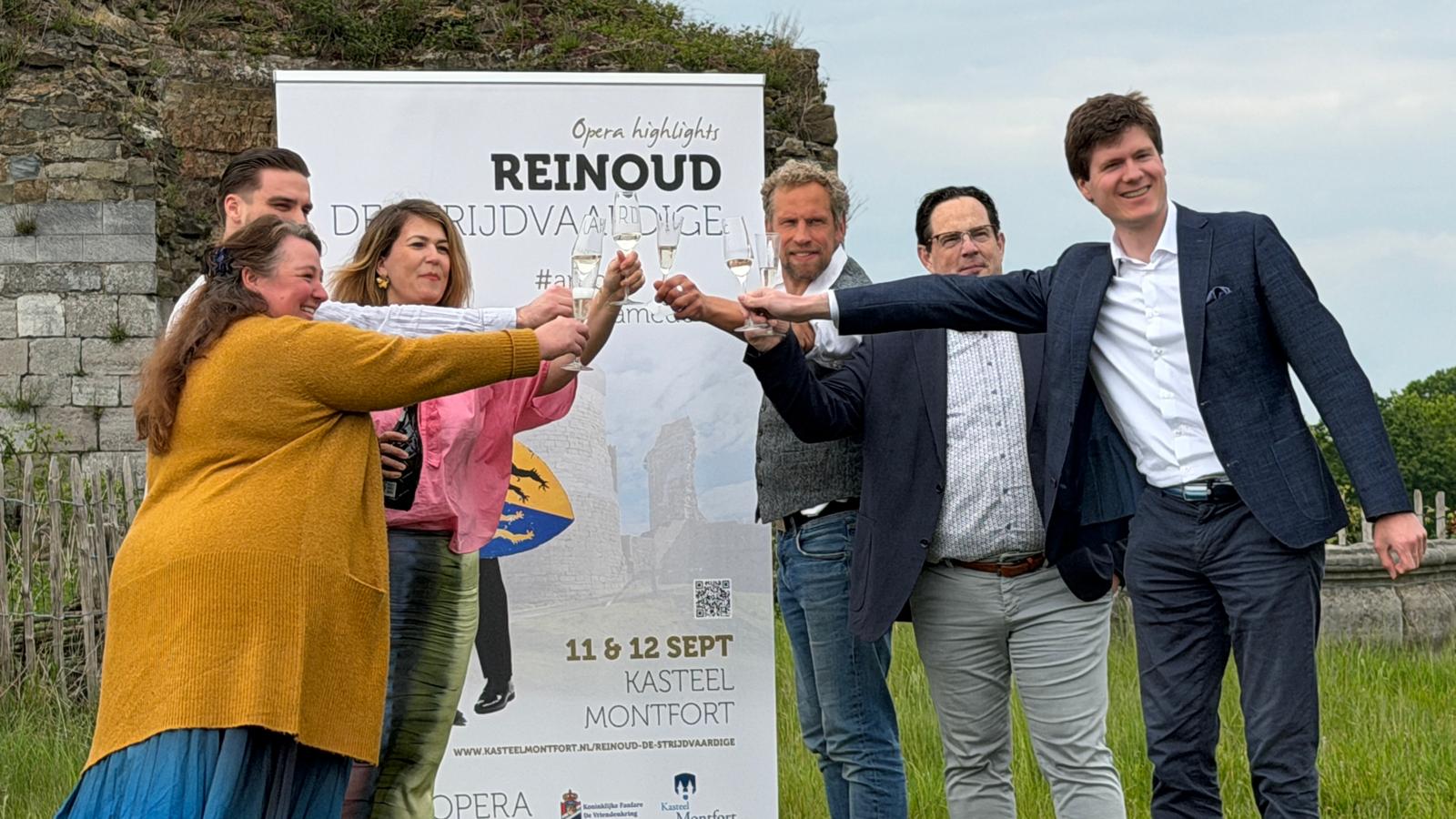 Opera over ‘Gekke Graaf van Gelre’ op Kasteel Montfort