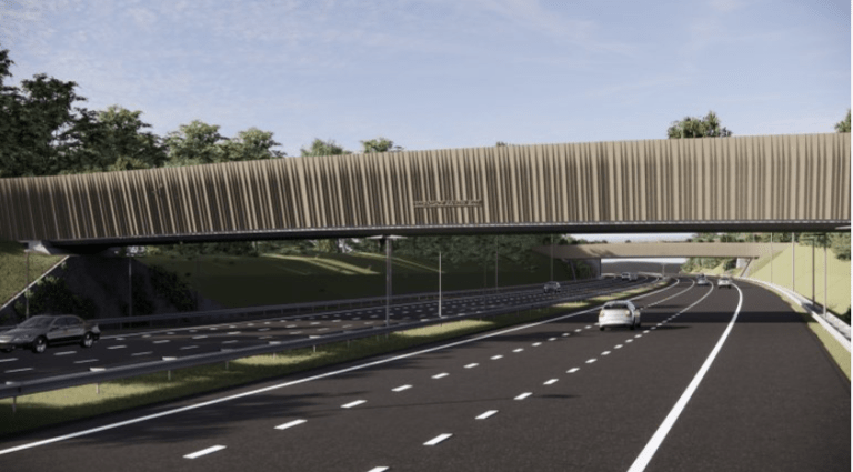 Oevereind en Aw-Kirk namen nieuwe faunapassages over A2 bij Oud-Roosteren