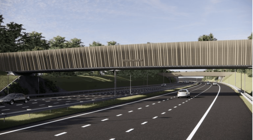 Oevereind en Aw-Kirk namen nieuwe faunapassages over A2 bij Oud-Roosteren