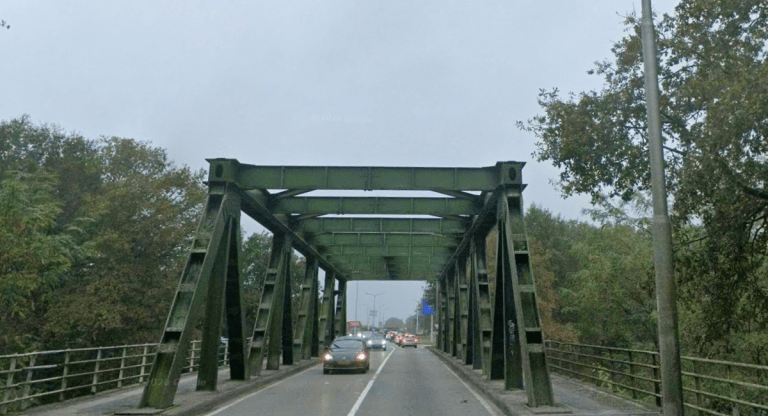 Kelperbrug N280 afgesloten voor zwaar verkeer