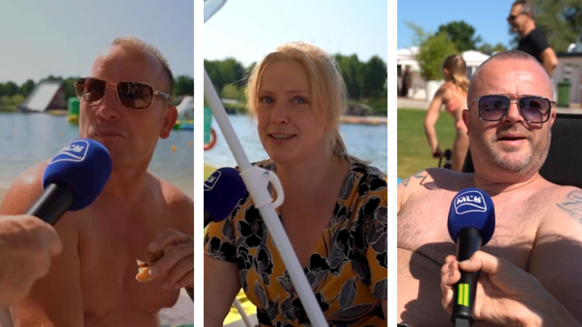 ▶️Warm weer trekt mensen naar buiten in Leudal en Maasgouw : ‘Voor mij is het iedere dag zomer’