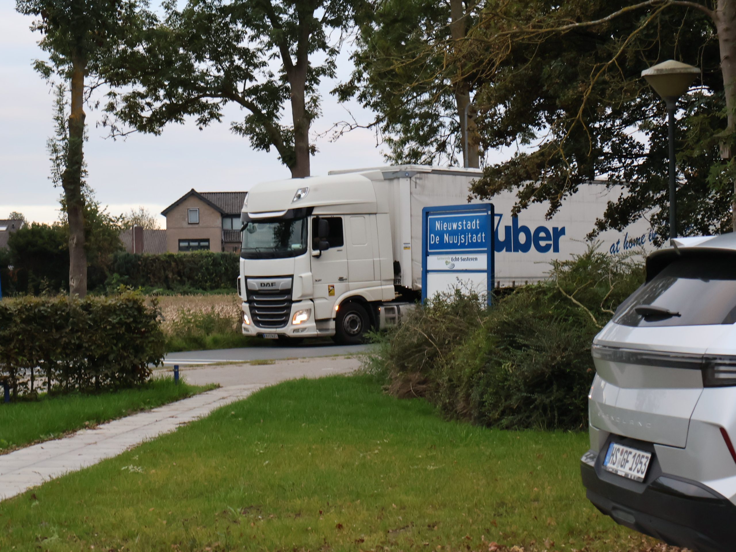 Afgesloten ‘Duitse weg’ leidt tot ongewenst vrachtverkeer in Nieuwstadt en Susteren