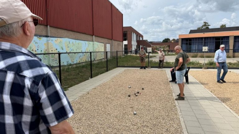 ▶️ Bij deze jeu de boulesbaan wordt niet alleen met ballen, maar ook met geld gesmeten