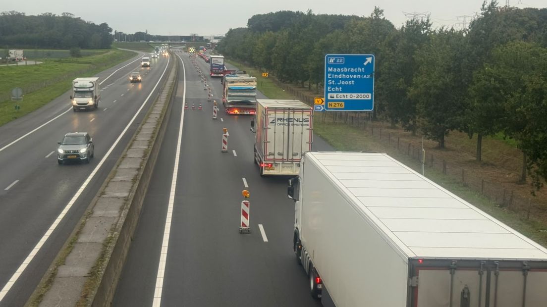 LIVE: A2-werkzaamheden op schema • Drukte op wegen: ‘Blijf thuis’